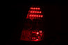ANZO 2005-2007 Chrysler 300C LED Taillights Black ANZO