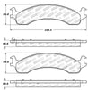 StopTech Sport Brake Pads w/Shims and Hardware - Rear Stoptech