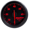 Autometer Airdrive 2-1/6in Boost Gauge 0-60 PSI - Black AutoMeter