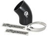 aFe Magnum FORCE CAI Univ. Silicone Coupling Kit (3in. ID / 6in. L / 45-Deg.) Elbow Coupler - Black aFe