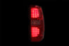 ANZO 2007-2013 Chevrolet Avalanche LED Taillights Red/Clear ANZO