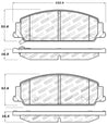 StopTech Performance Brake Pads Stoptech