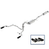 Ford Racing 15-18 F-150 5.0L Cat-Back Touring Exhaust System - Rear Exit Black Chrome Tips Ford Racing