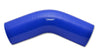 Vibrant 4 Ply Reinforced Silicone Elbow Connector - 2in I.D. - 45 deg. Elbow (BLUE) Vibrant