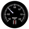 Autometer Stack 52mm -1 to +2 Bar (Incl T-Fitting) Pro Stepper Motor Boost Pressure Gauge - Black AutoMeter