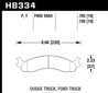 Hawk LTS Street Brake Pads Hawk Performance