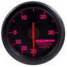 Autometer Airdrive 2-1/6in Boost/Vac Gauge 30in HG/30 PSI - Black AutoMeter