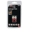 ANZO LED Bulbs Universal 194/168 Red - 5 LEDs ANZO