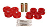 Energy Suspension 92-01 Prelude Red Rear Shock Upper and Lower Bushing Set Energy Suspension