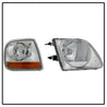 xTune 97-03 Ford F-150 4pc OEM Style Headlights w/Corner - Chrome (HD-JH-FF15097-L-SET-C) SPYDER