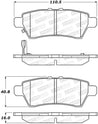 StopTech Street Brake Pads Stoptech