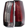 ANZO 2007-2014 Chevrolet Suburban LED Taillights Smoke - Escalade Look ANZO