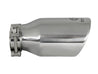 aFe Takeda 304 Stainless Steel Clamp-On Exhaust Tip 2.5in. Inlet / 4in. Outlet / 8in. L - Polished aFe
