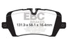 EBC 13+ Land Rover Range Rover 3.0 Supercharged Yellowstuff Rear Brake Pads EBC