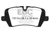 EBC 2017+ Land Rover Discovery 5 3.0L Supercharged Ultimax2 Rear Brake Pads EBC