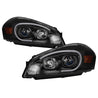 xTune 06-13 Chevrolet Impala LED Light Bar Headlights - Black (PRO-JH-CIM06-LB-BK) SPYDER