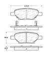 StopTech Street Select Brake Pads - Front Stoptech