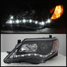 Spyder Toyota Camry 12-14 Projector Headlights DRL Blk High 9005 (Not Included PRO-YD-TCAM12-DRL-BK SPYDER