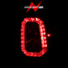 ANZO 2003-2006 Chevy Silverado 1500 LED Taillights Plank Style Black w/Clear Lens ANZO