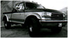 Bushwacker 87-91 Ford Bronco Cutout Style Flares 2pc - Black Bushwacker