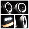 Spyder Ford F150 04-08 Projector Headlights Version 2 LED Halo LED Blk Smke PRO-YD-FF15004-HL-G2-BSM SPYDER
