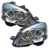 Oracle 08-11 Mercedes Benz C-Class Pre-Assembled Headlights Chrome Housing ColorSHIFT w/o Controller ORACLE Lighting