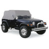 Rampage 1976-1986 Jeep CJ7 Cab Cover With Door Flaps - Grey Rampage