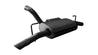Corsa 18+ Jeep Wrangler JL 2.5in Dual Rear Turn Down Exit Black Touring Axle-Back Exhaust CORSA Performance