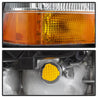 xTune 98-01 GMC Jimmy S15 (w/Fog Lights) OEM Headlights w/Amber Bumper - Chrm (HD-JH-GS1598-OE-C) SPYDER