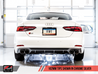 AWE Tuning Audi B9 S5 Sportback Track Edition Exhaust - Non-Resonated (Silver 90mm Tips) AWE Tuning