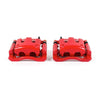 Power Stop 05-12 Ford F-350 Super Duty Rear Red Calipers w/Brackets - Pair PowerStop