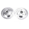 Power Stop 16-19 Acura ILX Rear Evolution Drilled & Slotted Rotors - Pair PowerStop