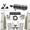 Nitrous Express 8 Cyl Dry Direct Port Three Stage 6 Solenoids Nitrous Kit (200-600HP) w/Comp Bottle Nitrous Express