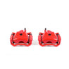 Power Stop 05-15 Toyota Tacoma Front Red Calipers w/Brackets - Pair PowerStop