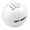 Ford Performance GT350 Shift Knob 6-Speed - White Ford Racing