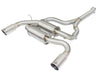 aFe MACHForce XP SS-304 Polish Tip 2.5in Dia Axle Back Exhaust 12-15 BMW 335i (F30) 3.0L (t) aFe