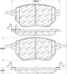 StopTech Street Select Brake Pads - Front/Rear Stoptech