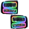 Oracle 05-07 Ford F-250/350 SMD HL - Black - ColorSHIFT ORACLE Lighting