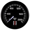 Autometer Stack 52mm 0-2000 Deg F Pro Stepper Motor Exhaust Gas Temp Gauge - Black AutoMeter