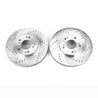 Power Stop 04-08 Mitsubishi Endeavor Front Evolution Drilled & Slotted Rotors - Pair PowerStop