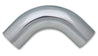 Vibrant 4in O.D. Universal Aluminum Tubing (90 degree bend) - Polished Vibrant