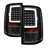 xTune 09-18 Dodge Ram 1500 (Incandescent Model) LED Tail Lights - Blk (ALT-ON-DR09-LBLED-BK) SPYDER