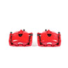 Power Stop 07-08 Infiniti G35 Front Red Calipers w/Brackets - Pair PowerStop