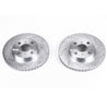 Power Stop 04-06 Scion xA Front Evolution Drilled & Slotted Rotors - Pair PowerStop