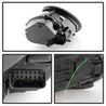 Spyder Porsche 911 05-09 Projector Headlights Xenon/HID Model- DRL LED Blk PRO-YD-P99705-HID-DRL-BK SPYDER