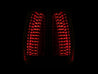 ANZO 2007-2014 Chevrolet Suburban LED Taillights Red/Clear - Escalade Look ANZO