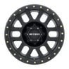 Method MR309 Grid 17x8.5 0mm Offset 8x6.5 130.81mm CB Matte Black Wheel Method Wheels
