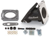 Edelbrock EFI Throttle Body Adaptor (Elbow) Ford Mustang 94-95 w/ Black Mini Texture Powder Coat Edelbrock