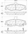 StopTech Street Touring Brake Pads Stoptech