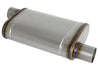 aFe MACH Force-Xp 409 SS Muffler 2.5in Offset Inlet/2.5in Offset Outlet 14in L x 9in W x 4in H Body aFe